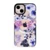 Husa iPhone 15, Antishock cu functie Magsafe, Dark Flowers